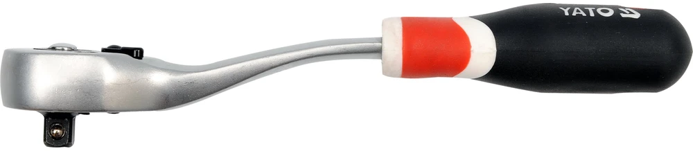 YATO terkšlė 1/4" WYGIĘTA 72 - ZĘBY 0730