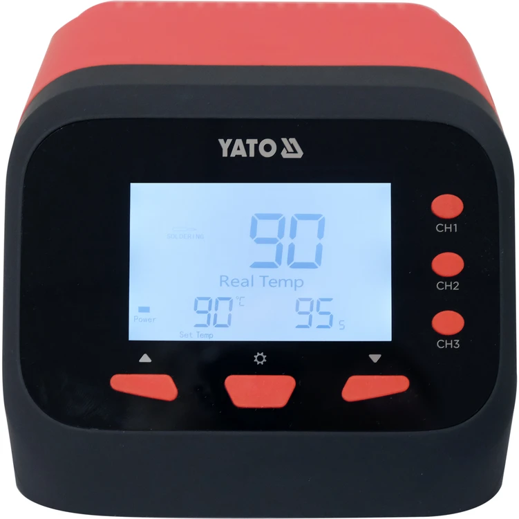 Yato Toya Sa Poland Litavimo stotelė | LCD ekranas | autosleep | T12 75 W (YT-82462)