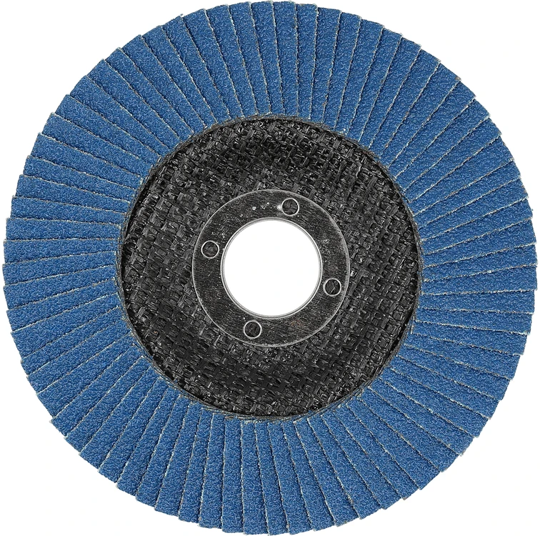 Toya Sa Poland Cirkonio lapelinis šlifavimo diskas | P60 | 125 x 22 mm (YT-833006)