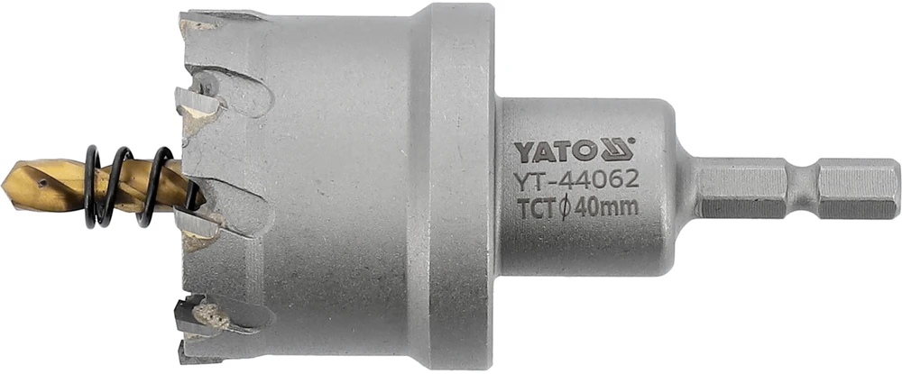 Grąžtas YATO TCT SKYLIAPJŪRĖ METALUI 40mm