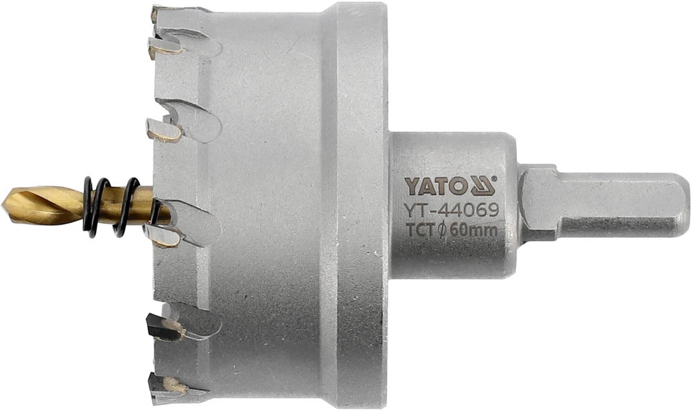 Yato Skylių pjūklas / grąžtas metalui TCT | 60 mm (YT-44069)