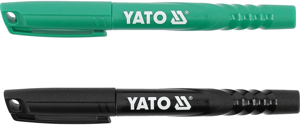 Yato Toya Sa Poland Techniniai markeriai | 2 vnt | juoda žalia (YT-69300)