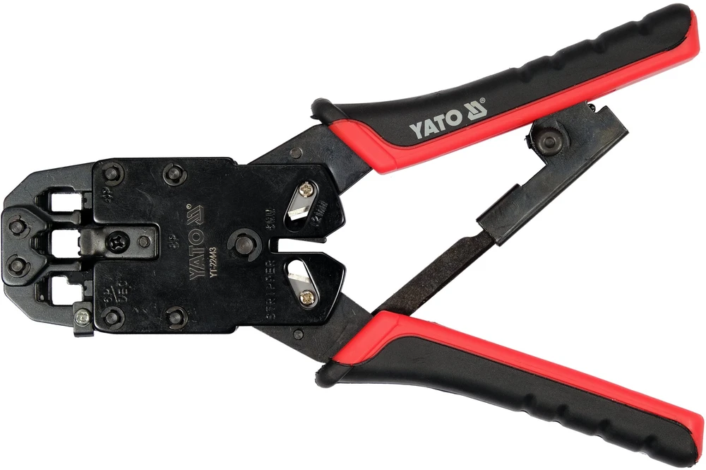 YATO SZCZYPCE DO ZACISKANIA RJ45 RJ10 RJ11