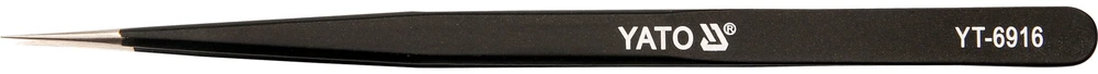 YATO tiesus antistatinis pincetas 140 mm su danga 6916