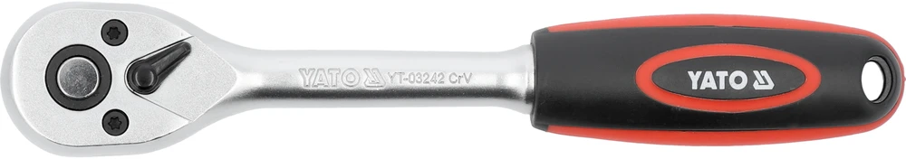 Yato TIESUS RETKELIS SU PLOKŠČIA RANKENA 3/8'' 90T