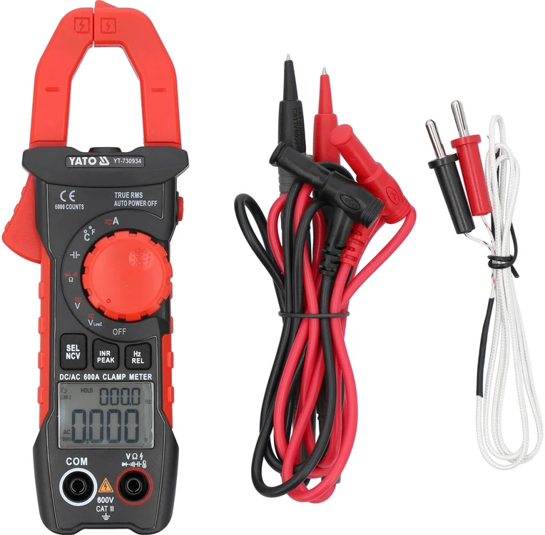 Yato TIKROJI RMS AC/DC CAMP MATUOKLĖ 10MA-600A