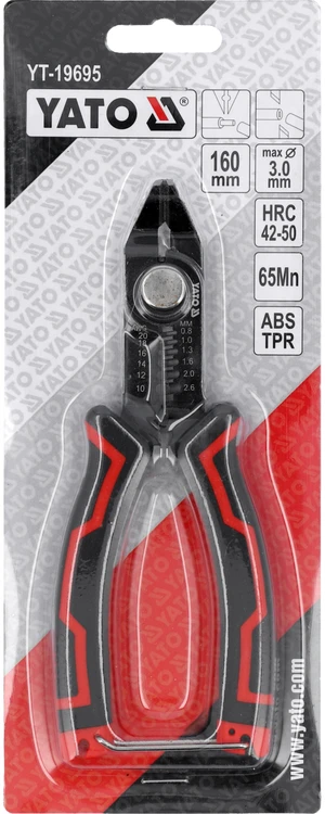 Yato TIKSLIOS ŠONINĖS REPLĖS IZOLIACINĖS JUOSKLĖLIS 160MM