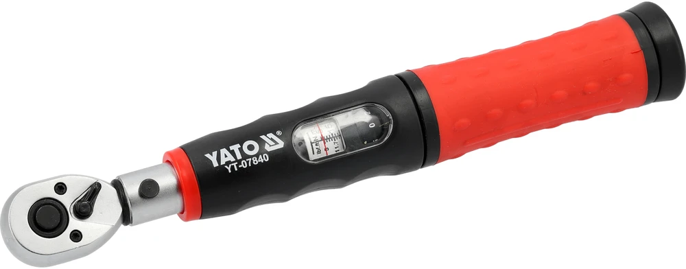 Yato Toya Sa Poland Tikslus dinamometrinio rakto rinkinys | 6,3 mm (1/4") | 5–25 Nm | 11 vnt. (YT-07840)