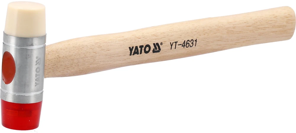 Yato TINMAN'S HAMMER 28MM PU/NAILONAS, HICKOR RANKENA