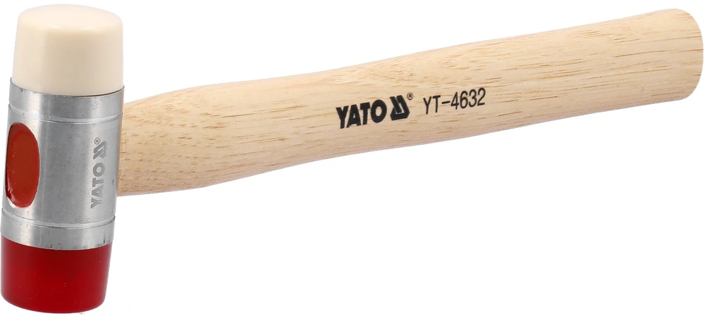 YATO MŁOTEK BLACHARSKI PU-NYLON 35mm, TRZONEK HIKOROWY 4632