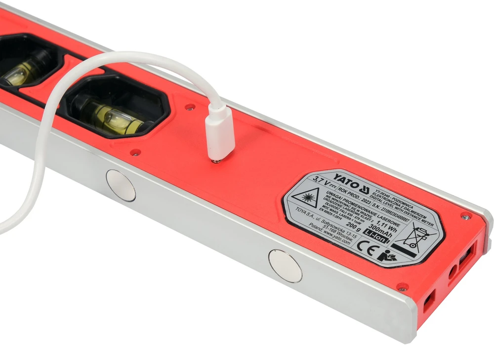 Yato Toya Sa Poland Gulsčiukas Torpedo | su atstumo matuokliu | Led (YT-30340)