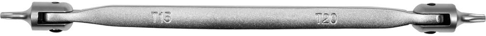 Yato Toya Sa Poland Raktas šarnyrinis dvipusis | T-Star (Torx) T15XT20 (YT-05311)