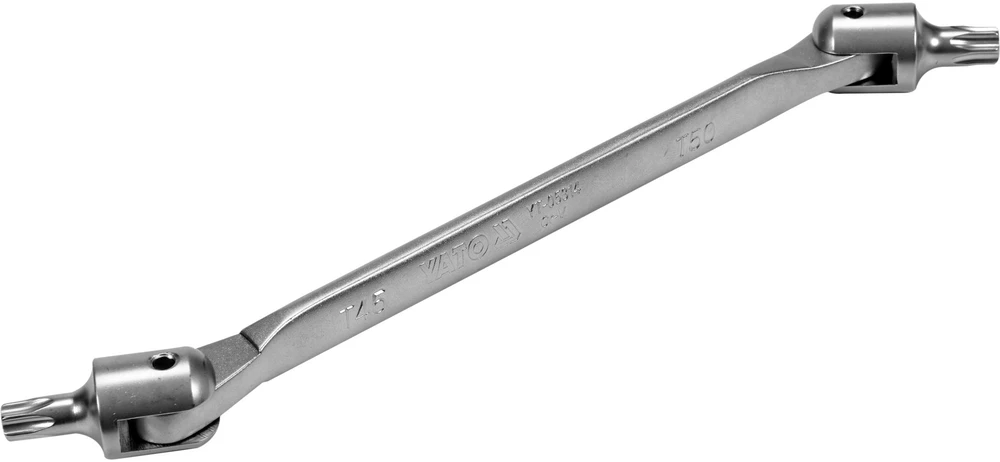 Yato Toya Sa Poland Raktas šarnyrinis dvipusis | T-Star (Torx) T45XT50 (YT-05314)