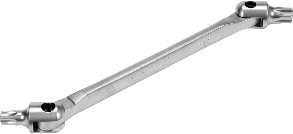 Yato Toya Sa Poland Raktas šarnyrinis dvipusis | T-Star (Torx) T55XT60 (YT-05315)
