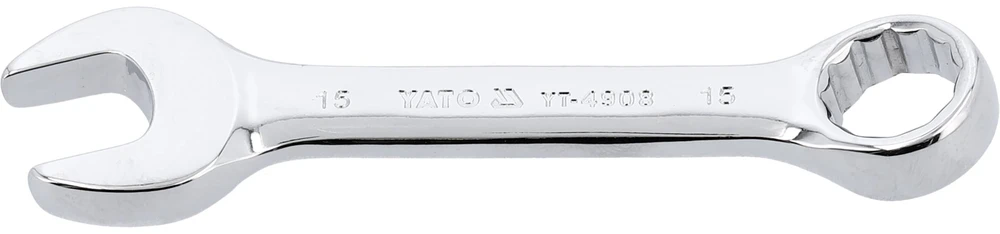 Yato Toya Sa Poland Raktas kombinuotas patrumpintas | 15 mm (YT-4908)