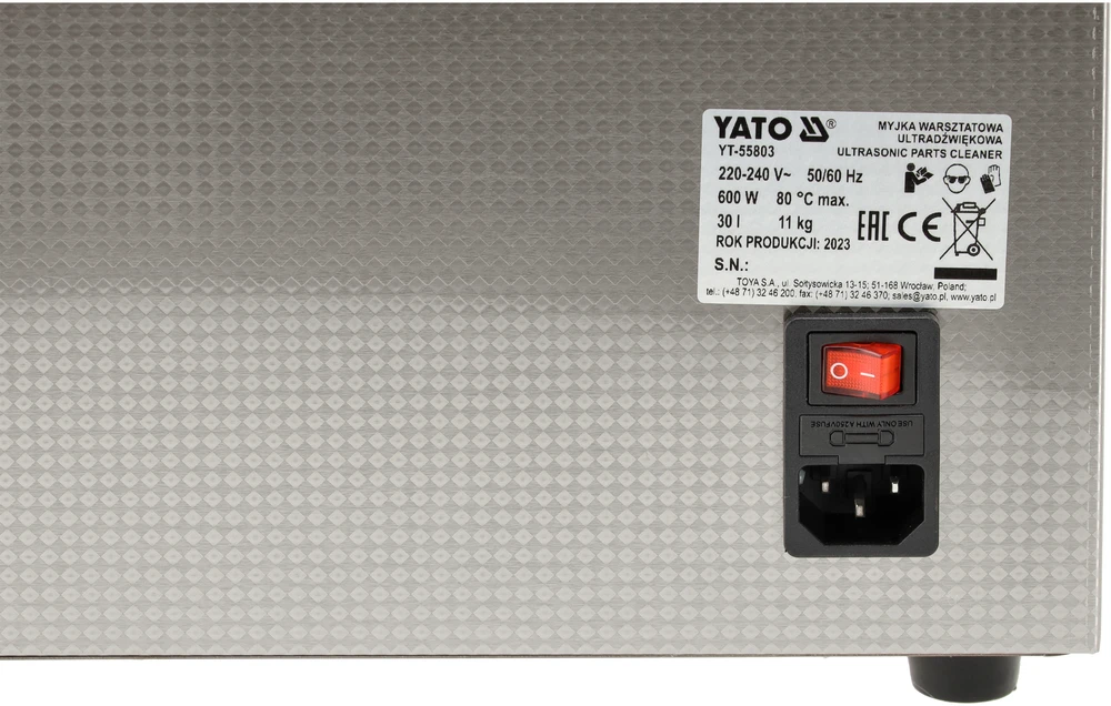 Yato Ultragarsinė vonelė | 30 l (YT-55803)