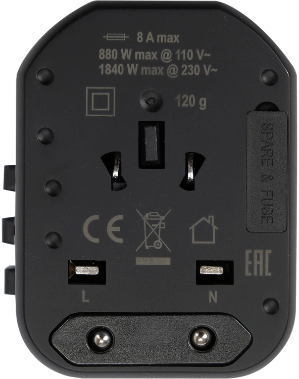 YATO UNIVERSALUS USB / USB-C 18W TRAVEL ADAPTER