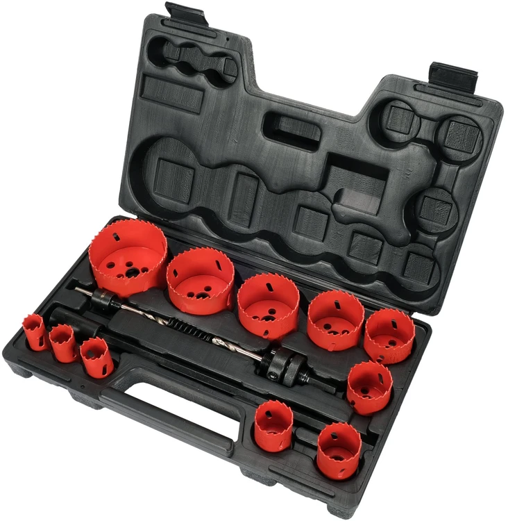 Grąžtas YATO Bimetalinių gręžimo karūnų rinkinys 7 vnt. 19-76mm 3381