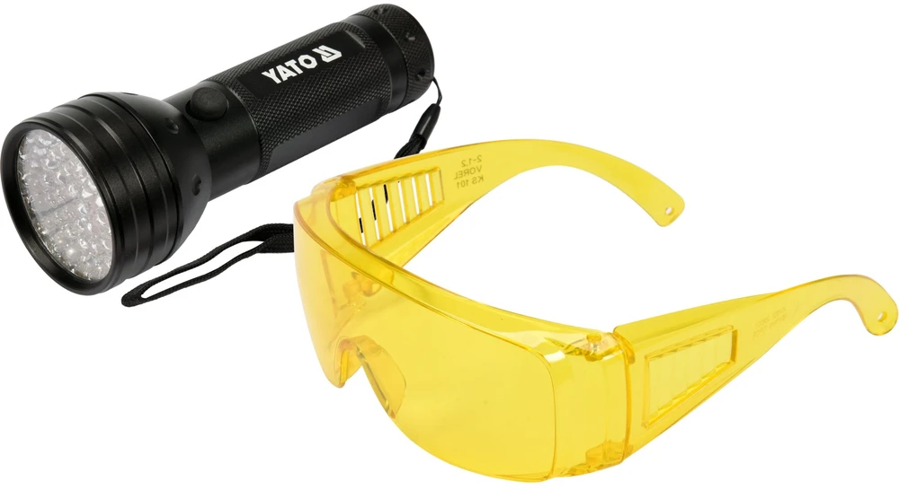 YATO UV PROŽEKTORIUS 51 LED + AKINIAI
