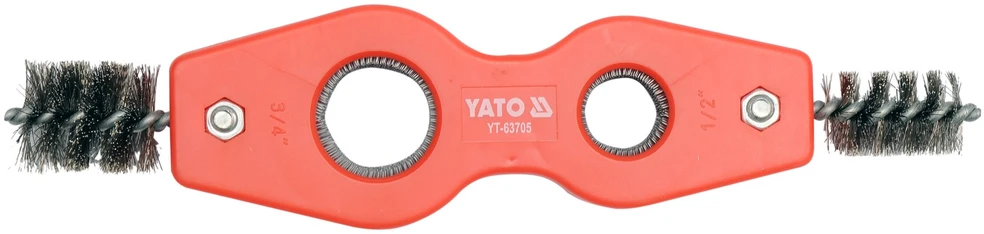YATO šepetėlis VARiniams VAMZDŽIAMS 2 in 1 FI15/22mm