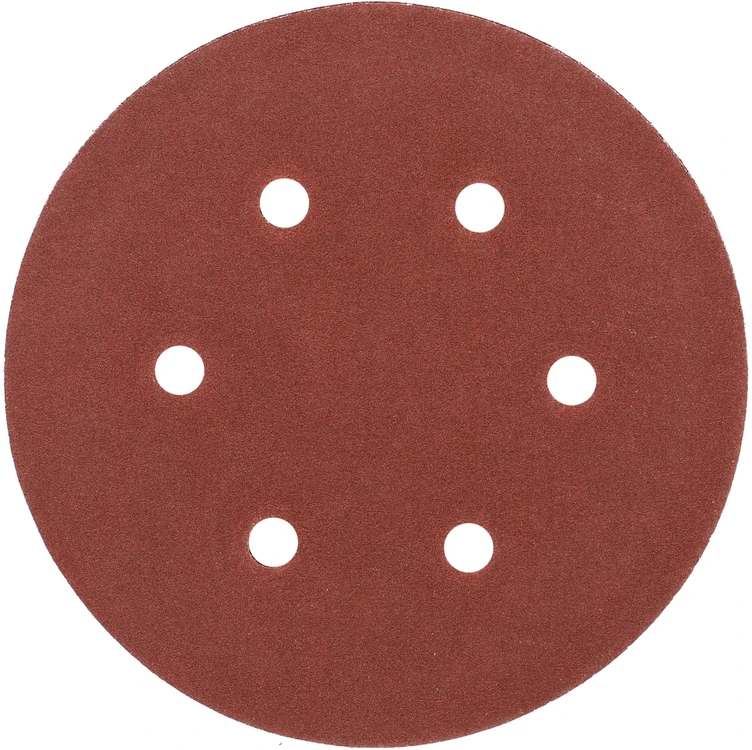 Yato VELCRO Abrazyvinis DISKAS, 6 KIRUŠĖS, P150 150 MM / 50 Vnt.