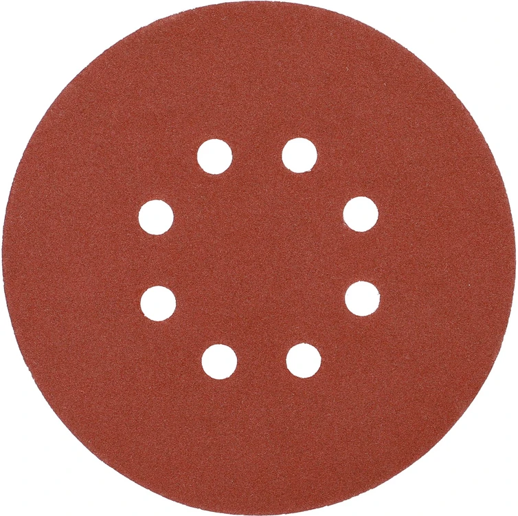 Yato VELCRO Abrazyvinis DISKAS, 8 AKURUMS, P220 150 MM / 50 Vnt.
