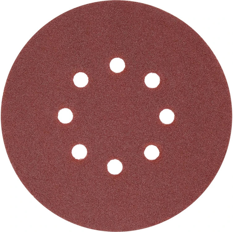 Yato VELCRO ABRAZYVINIS DISKAS, 8 AKURUMS, P120 150 MM / 50 Vnt.