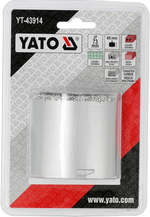 Yato YATO Gręžimo karūna WOLFRAMOWA 73mm
