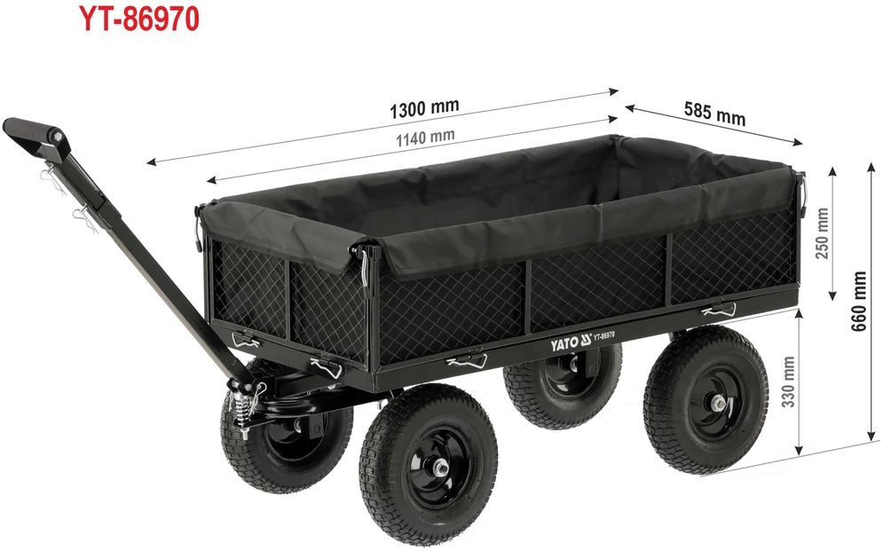 Yato XL SODO VEŽIMAS 450KG SU dangteliu