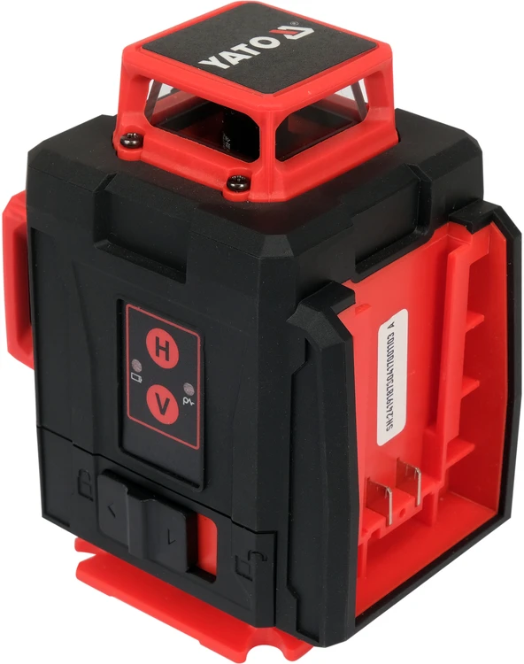 Kryžminis lazerinis nivelyras Yato YT-30417; 3,7 V; 2x4,0 Ah akum.