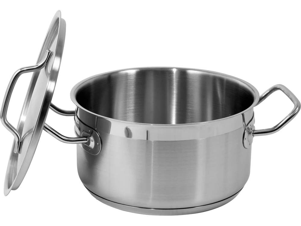 Yato Puodas NISKI Z POKRYWKĄ ZE STALI NIERDZEWNEJ 20X10,5 CM 3,3L