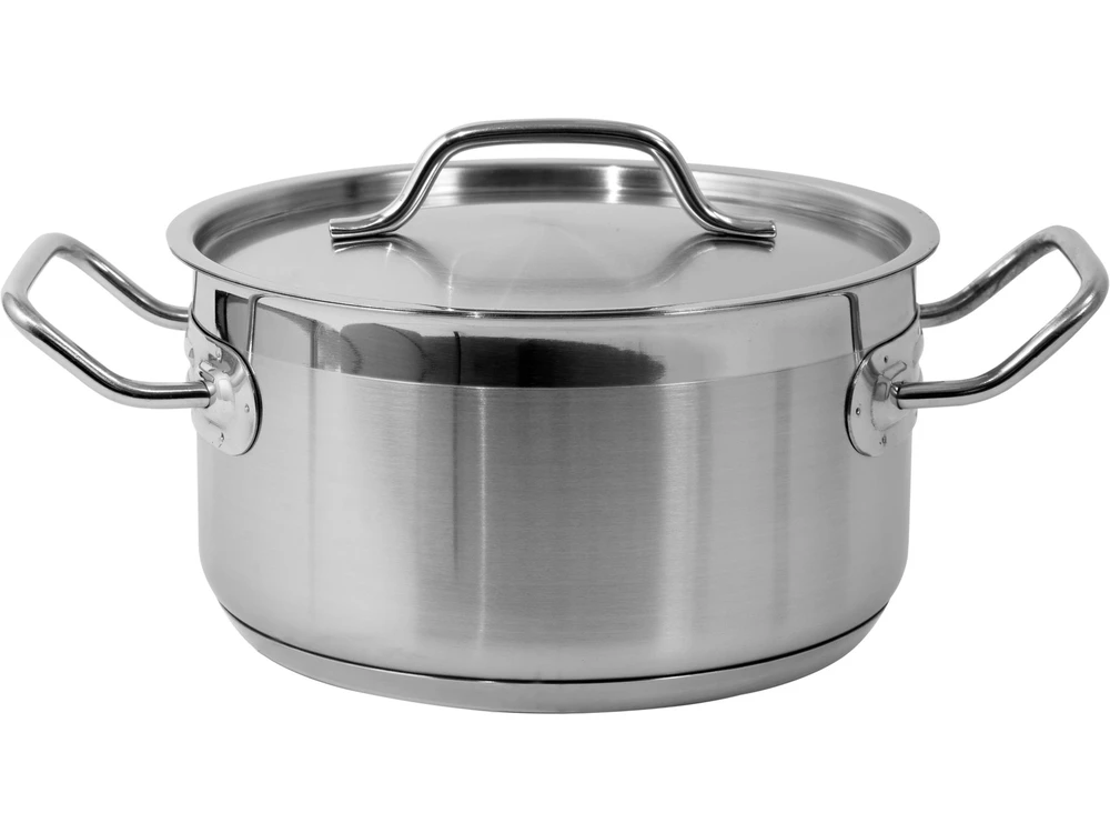 Yato Puodas NISKI Z POKRYWKĄ ZE STALI NIERDZEWNEJ 20X10,5 CM 3,3L