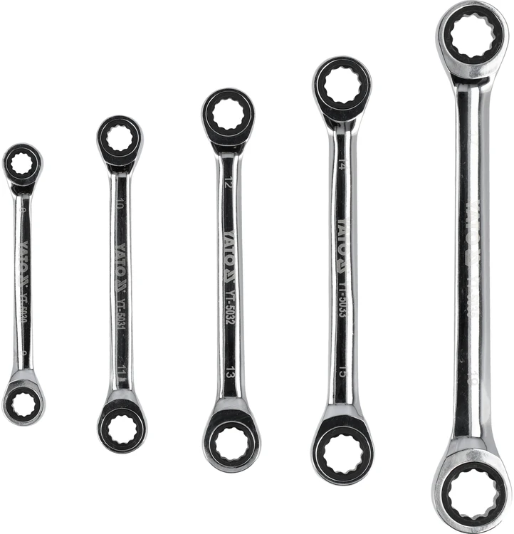 YATO RATCHET RETCHET VERŽTAŽRAKČIŲ RINKINYS 5 vnt. 5038