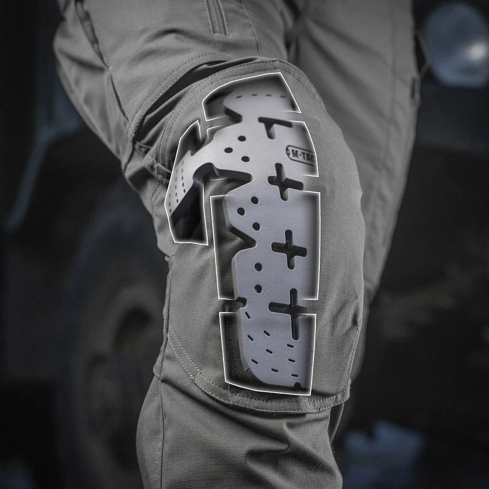 M-Tac Antkeliai dedami į kelnes (Pora) Gen.II Pilka
