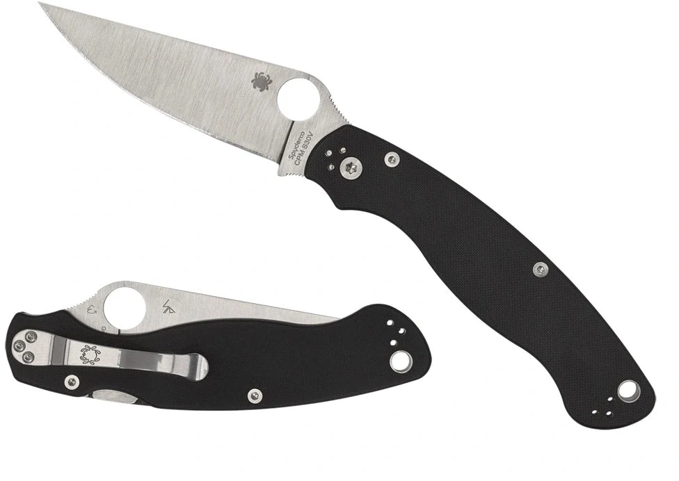 Atlenkiamas peilis Spyderco MILITARY 2 G-10