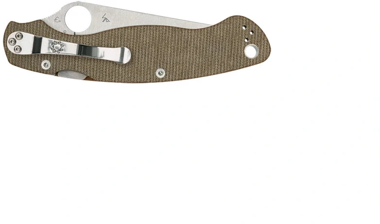 Atlenkiamas peilis Spyderco MILITARY 2 MICARTA CPM CRUWEAR