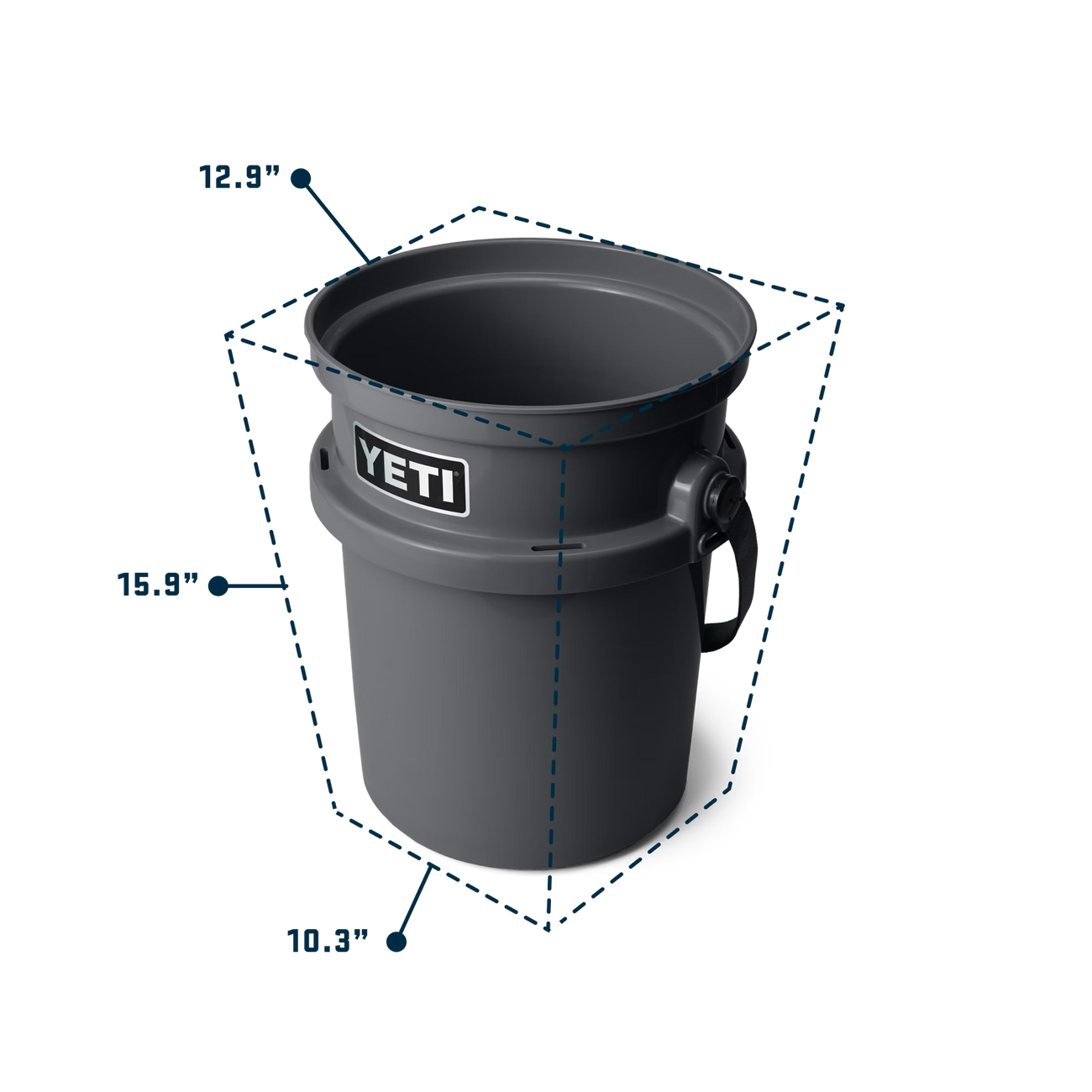 Kibiras YETI Loadout®, 19l., Tan aprašymas - Prekės nuotrauka