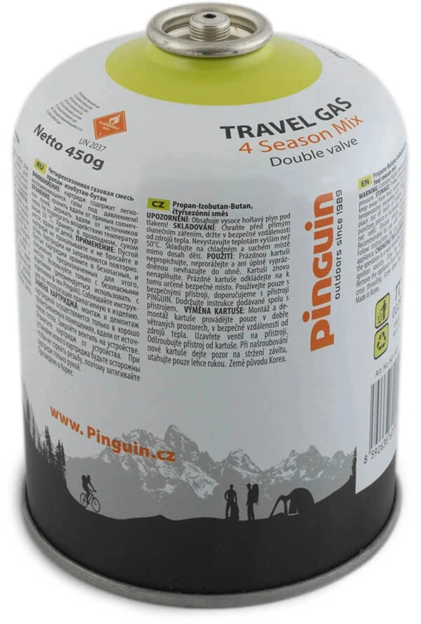 Dujų balionas Pinguin Gas cartridge 450g (450 gr.)