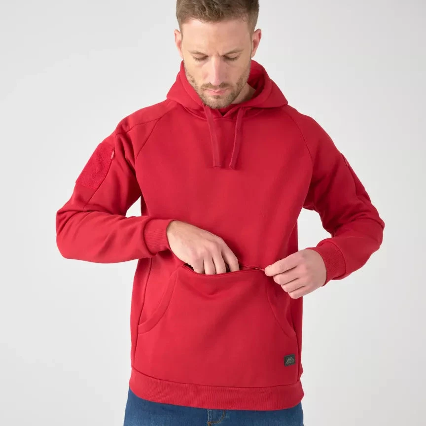 Džemperis Helikon-Tex Urban Tactical Hoodie Lite (Kangaroo)®, Raudona