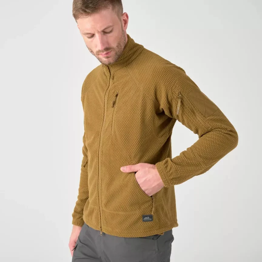 Flisinis džemperis Helikon-Tex Alpha Tactical, Olive Žalias