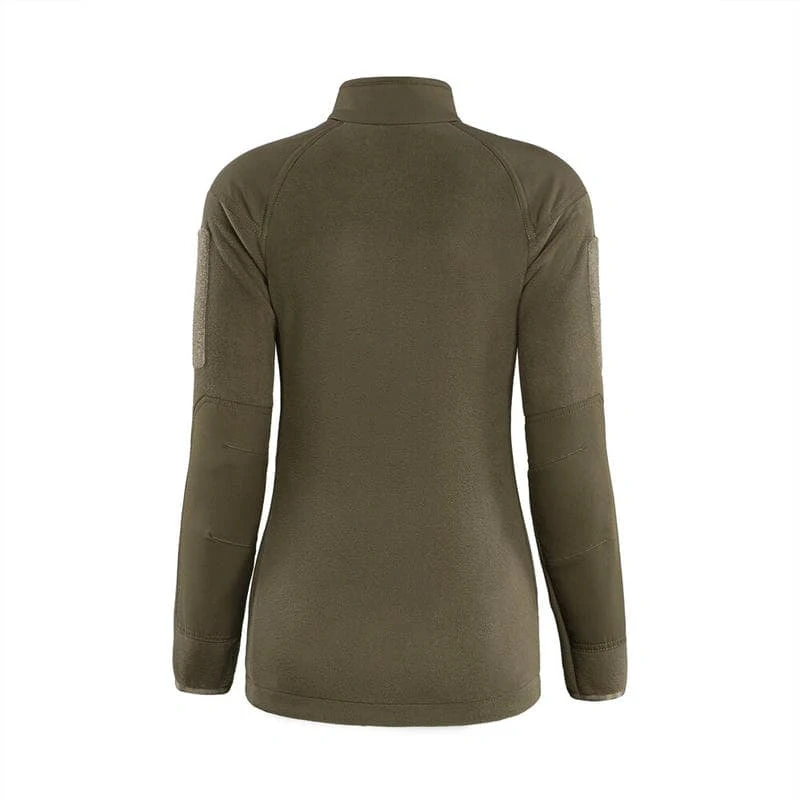Flisinis džemperis M-Tac Combat Fleece Polartec Lady, Juoda