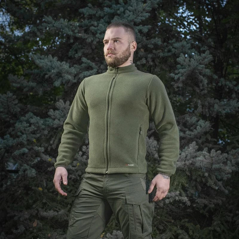 Flisinis džemperis M-Tac Nord Polartec, Dark Pilkas