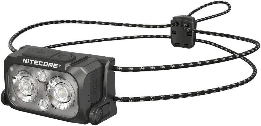Nitecore NU25 MCT UL 400 lm USB-C įkraunamas ultralengva galvos lempa su keliomis temperatūromis