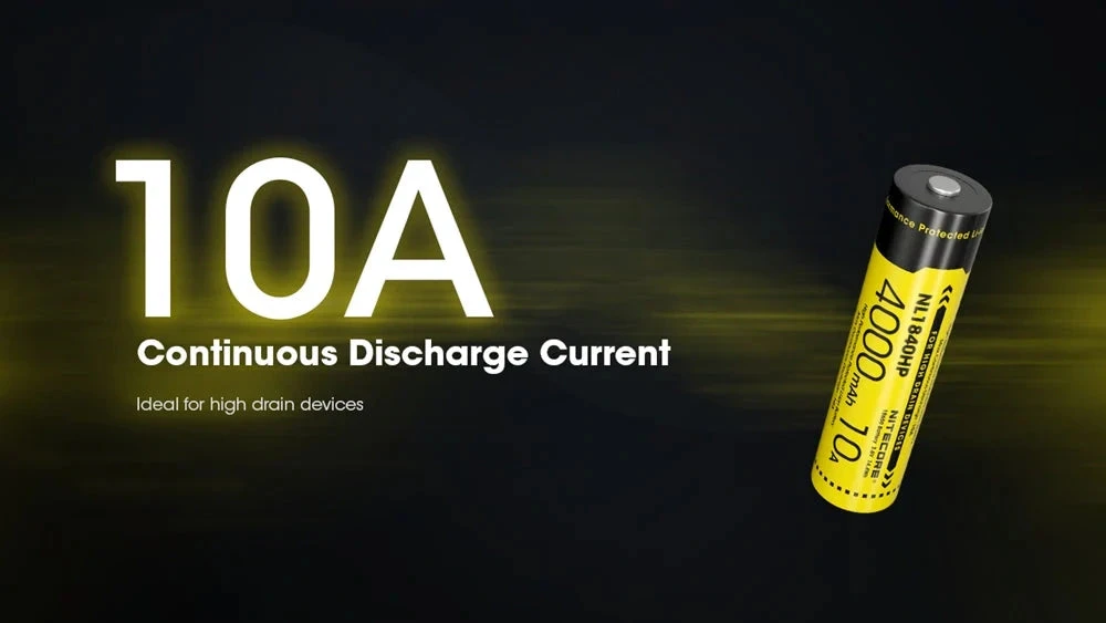 Nitecore Akumuliatorius 18650 4000mAh 10A IPX6