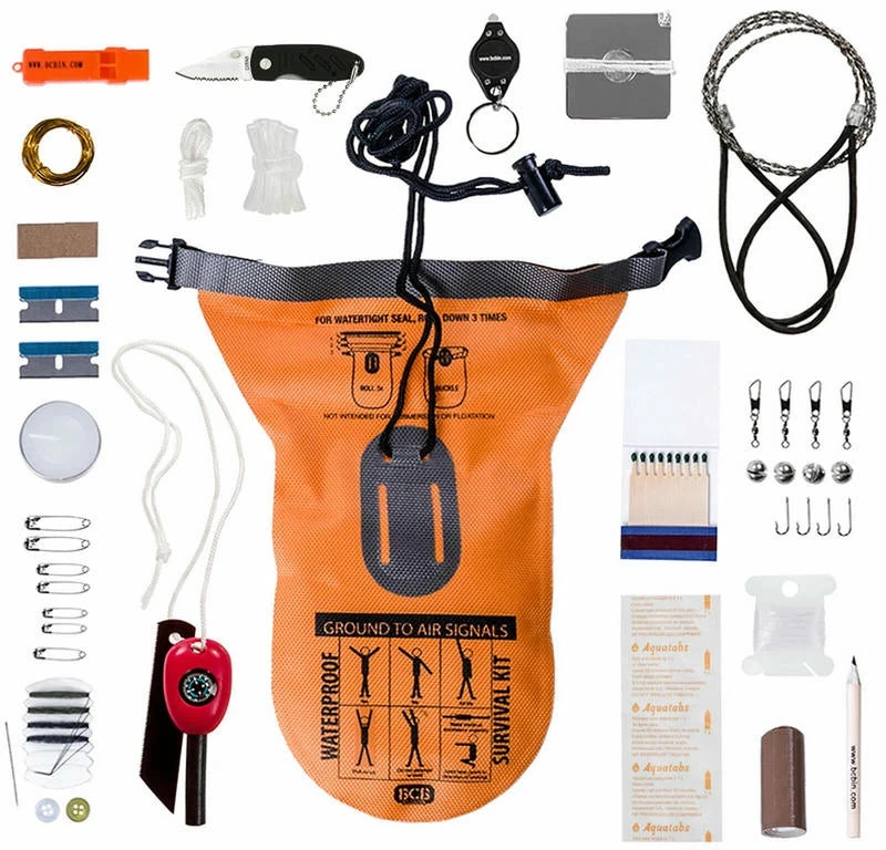 Išgyvenimo rinkinys BCB Atsparus vandeniui survival kit CK050
