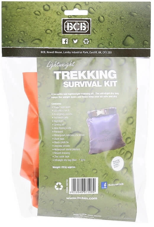Išgyvenimo rinkinys BCB Trekking essentials kit CK700