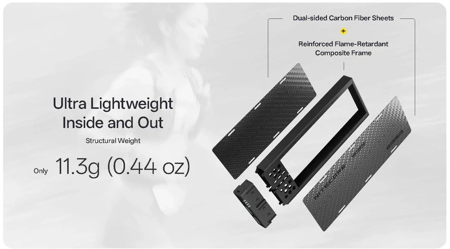 „Nitecore NB10000 Carbon Gen4“ išorinė baterija