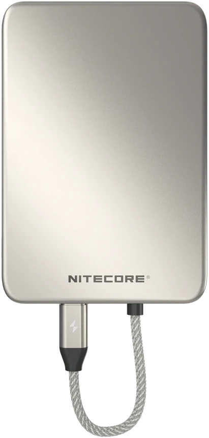 Nitecore Pocket 5 Pilkas USB-C 5000mAh maitinimo blokas