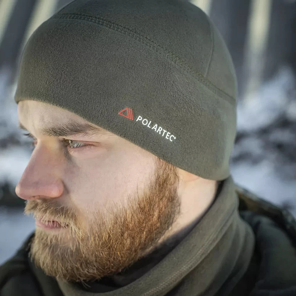 Kepurė flisinė M-Tac Watch Cap Light Polartec, Žalia
