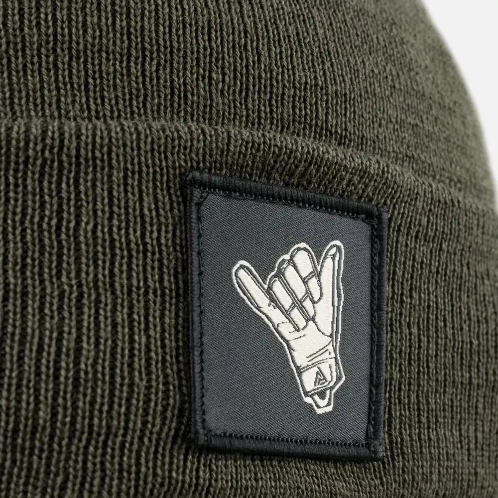 Kepurė merino vilnos Direct-Action Shaka, Juoda